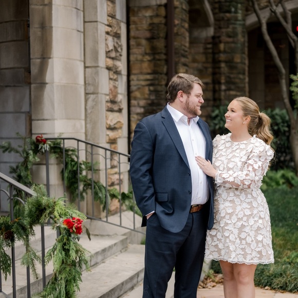 HELSI Christy Scalloped Floral Applique Mini Dress - Picture 6 of 8